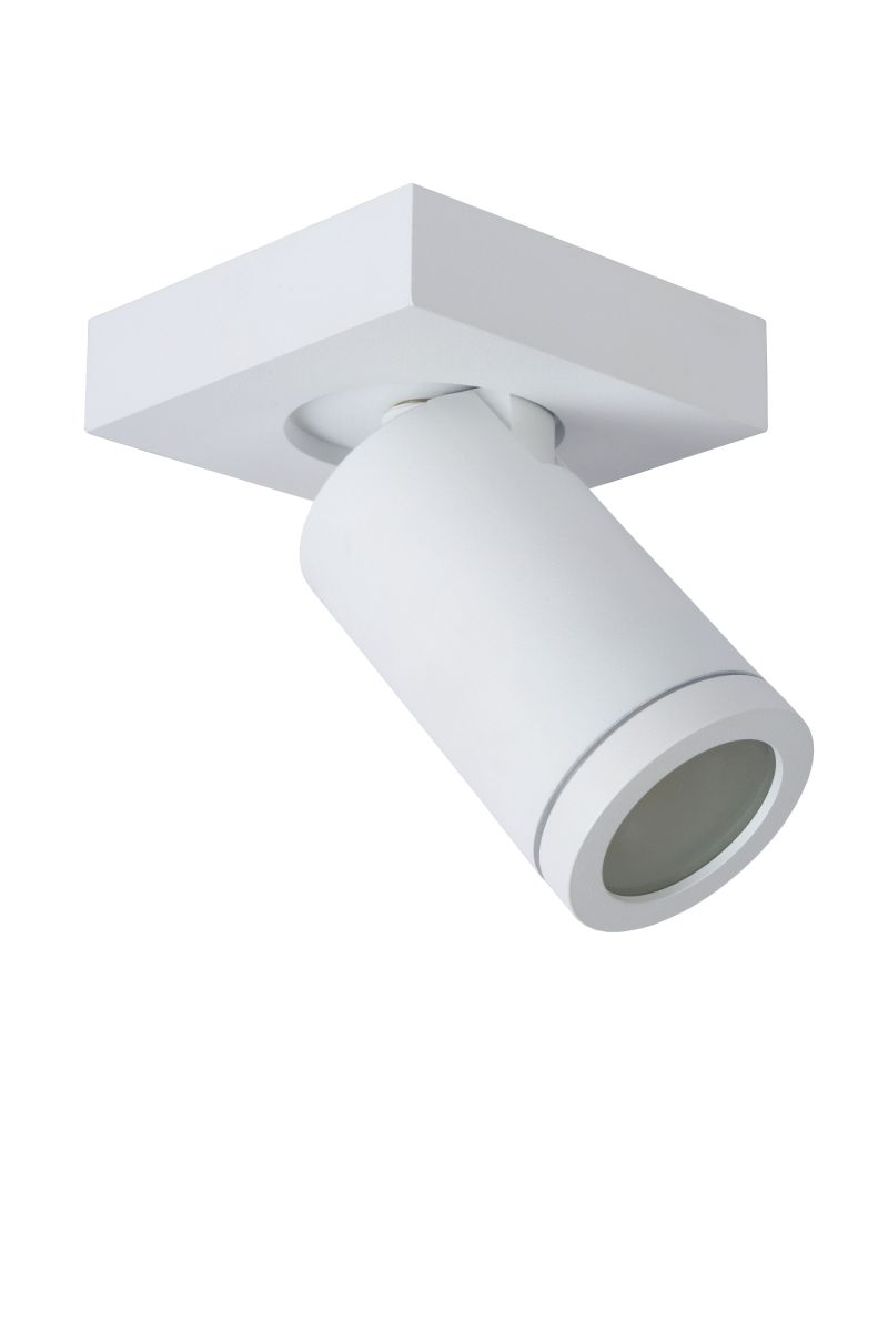 Lucide TAYLOR - Stropné bodové svietidlo Kúpeľňa - LED Dim to warm - GU10 - 1x5W 2200K/3000K - IP44 - White